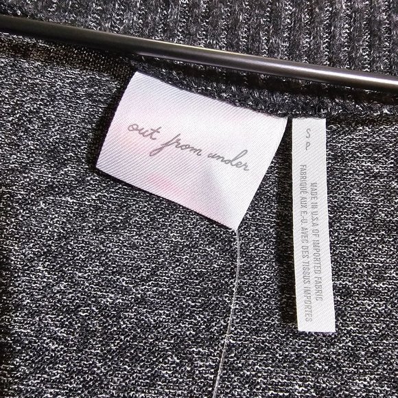 🏷️NWT UO Lounge Set! Tate Cozy Knit Layered Top & Mini Skort Set In Black - S/M - Picture 10 of 16